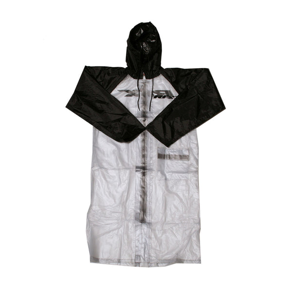 RFX Race Rain Coat Long (Clear/Black) Размер за възрастни 2xlarge FXWJ2092X55BK