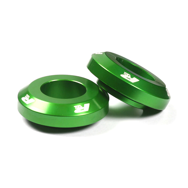 RFX Pro Fast Wheel Spacers Rear (Green) FXWS2050199GN