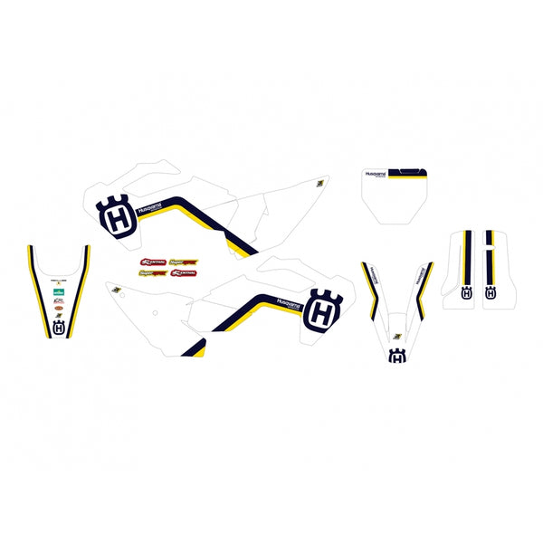 Ретро стикери на Blackbird - Husqvarna FC/TC 2616AA