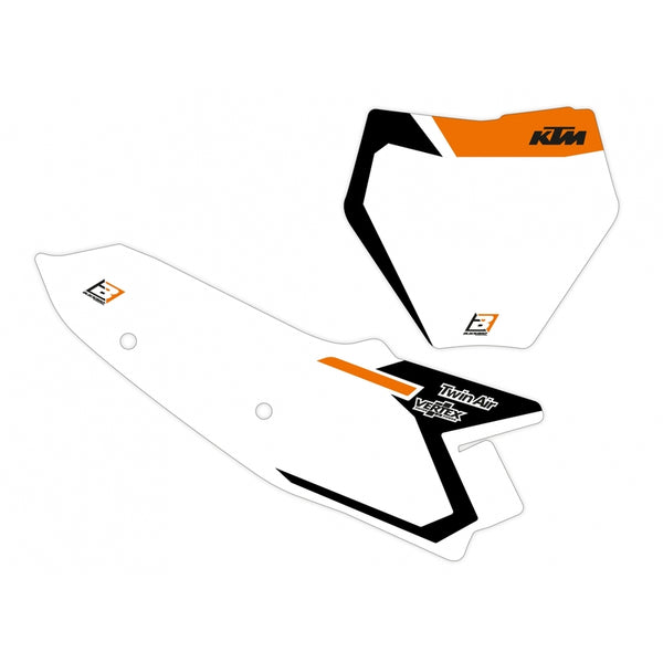 Blackbird KTM графичен номер плоча - KTM SX/SXF 6510N