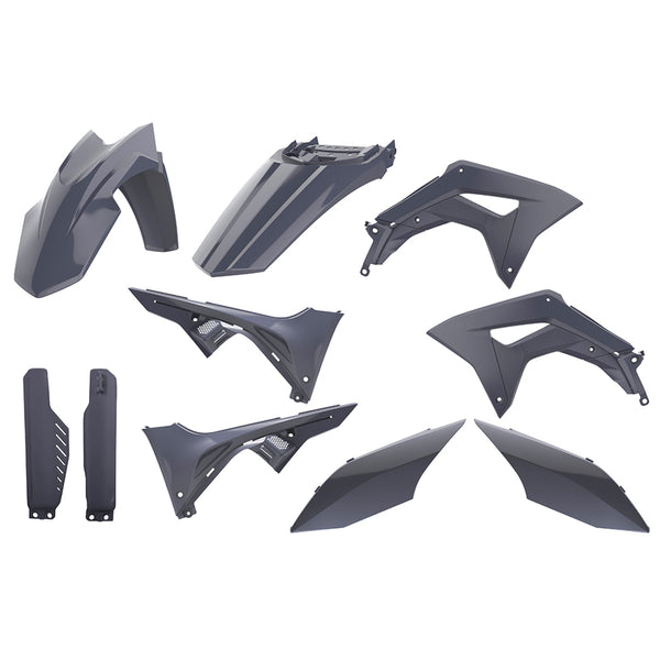 Police Port Plastic Kit Grey - Honda CRF 150L 90872