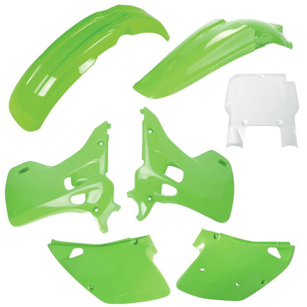 Полицейски пристанищна пластмасова комплект OEM цвят - Kawasaki KX 125/250 91337