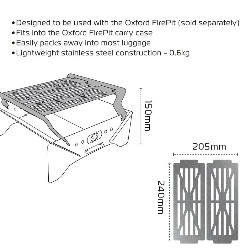 Oxford Grill за Firepit Ox877