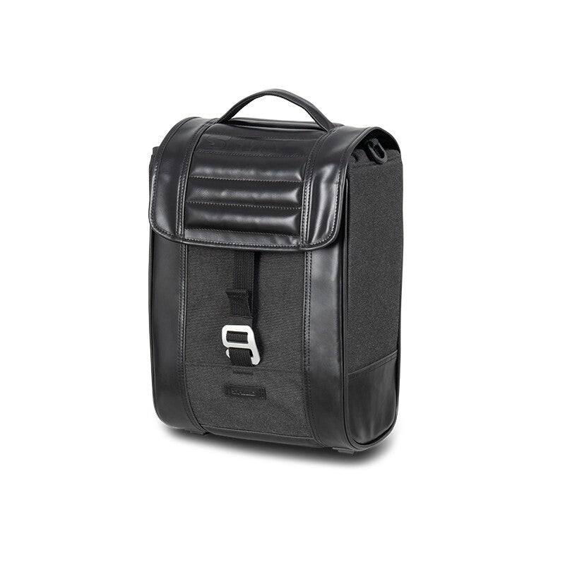 SHAD SR38 CAFE Racer Style Side Case Pannier 10L - Black X0SR3821