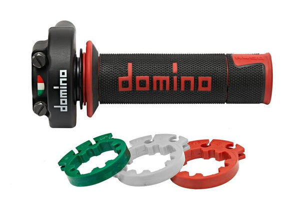 Domino Gas Control кратък удар XM2 с A450 захващания - черно/червено 5536.03-00