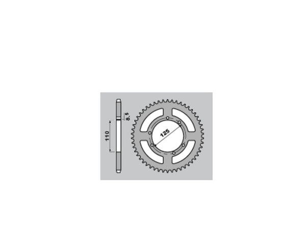 PBR Standard C45 Steel задно смоно 4390 - 428 4390 56 F