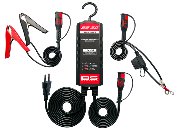 BS Battery BS30 Smart Battery Charger - 12V 3A