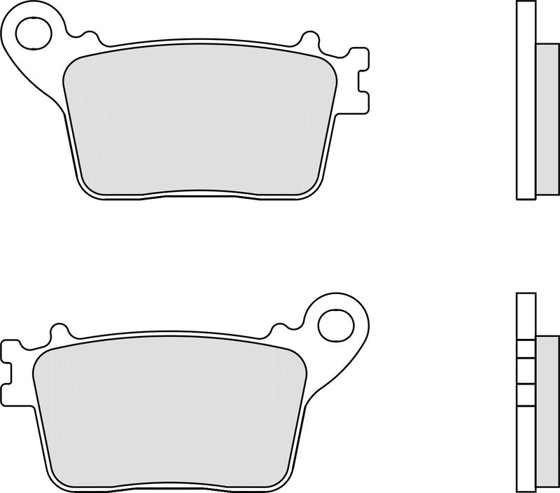 BREMBO Carbon Ceramic Brake Pads - 07HO5907 07HO5907