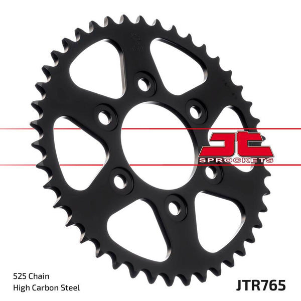 JT Sprock's standard Steel rear Sprock 765 - 525 JTR765.43