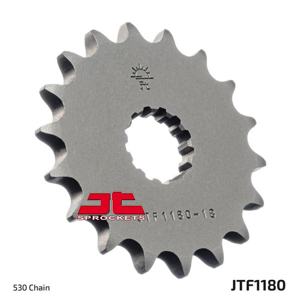 JT Sprocks Steel Noise -Free Front Sprock 1180 - 530 JTF1180.17RB