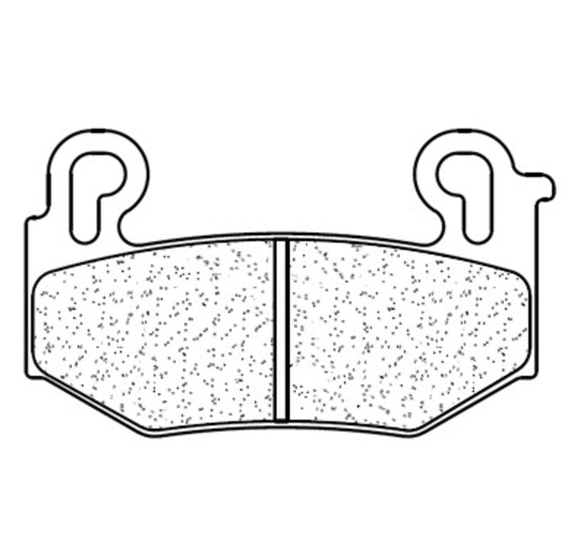 CL BRAKES Пътни синтеровани метални спирачни накладки - 1280XBK5 1280XBK5 