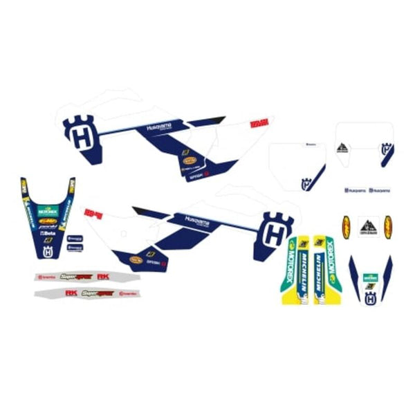 Екип за реплика на Racing Replica Factory Factory Factory Team за Husqvarna 2616r8