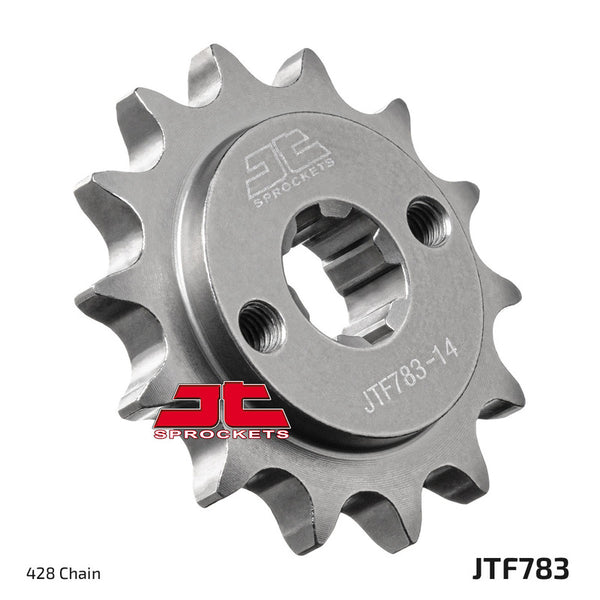 Стоманеното предно зъбно колело на JT Sprock 783 - 428 JTF783.14