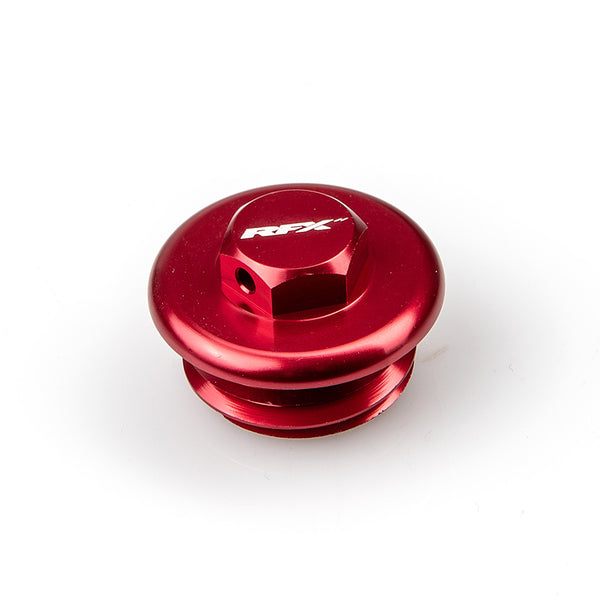 RFX Race Oil Filler Plug - Red FXOP1010099RD