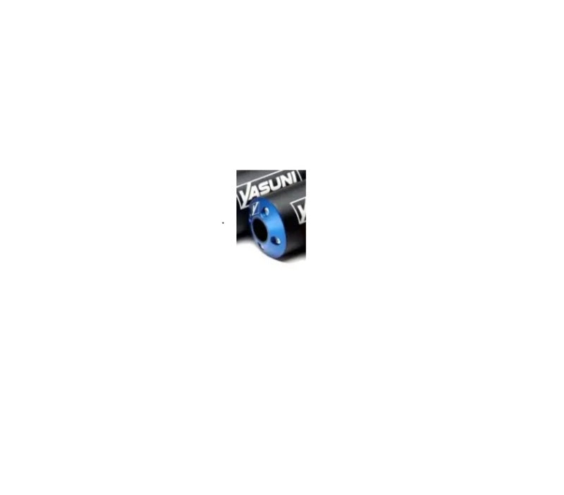 Yasuni Пълна изпускателна система Alu Black / Alu Blue Tub1001-4A
