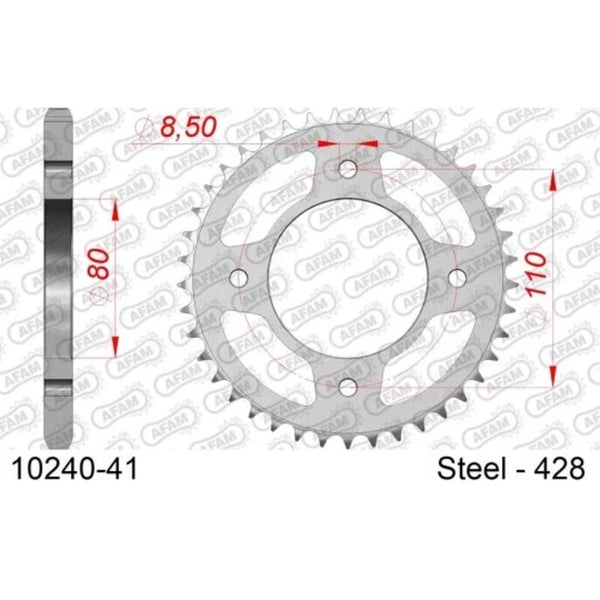 AFAM Standard Steel заден Spropet 10240 - 428 10240-41