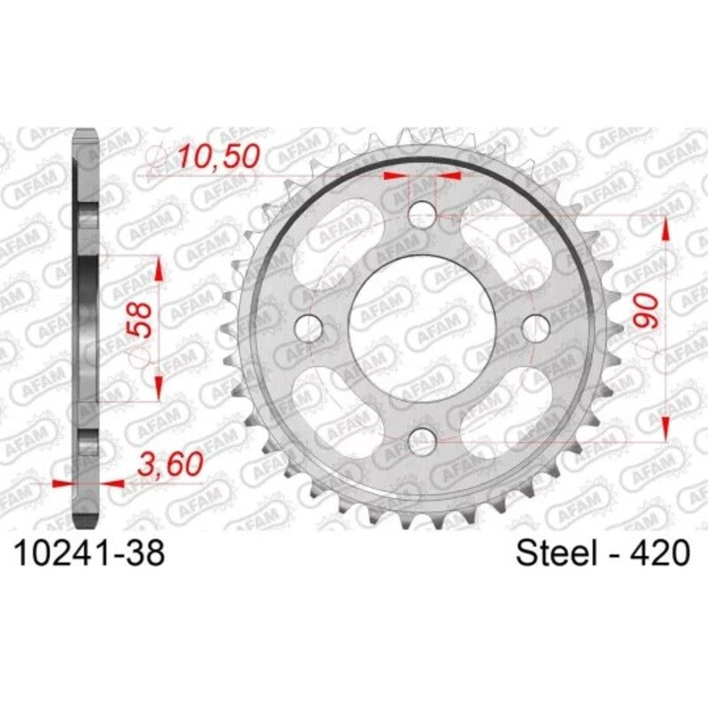 AFAM Standard Steel заден Spropet 10241 - 420