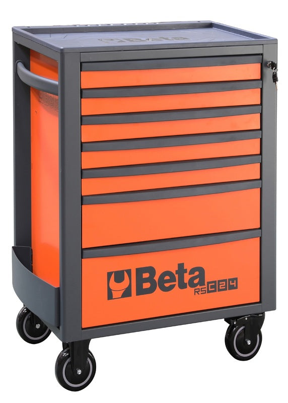 Beta RSC24/7 Mobile Roller Cab 7 Чекмеджета + Асортимент от 248 инструмента RSC24/7-New-Va-F