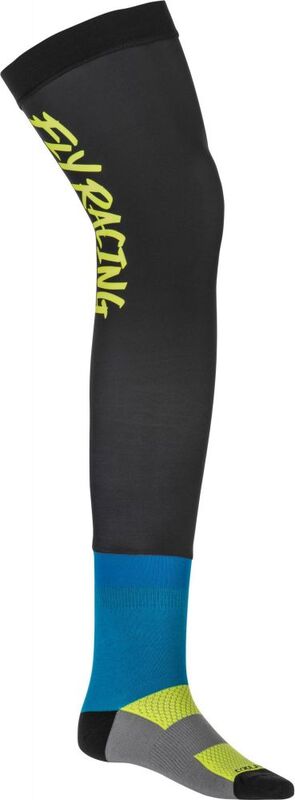 Fly Racing Knee Brace Socks - Blue 350-0448L