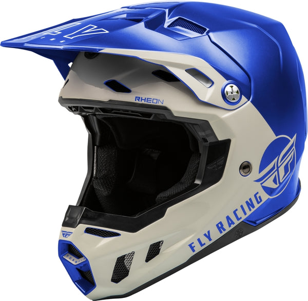 Fly Racing Formula CC Center Helmet - Metallic Blue/Light Gray 73-4322XS