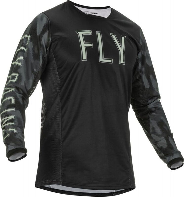 Escape racing kinetic s.e. Tactic Jersey Black/Gray Camo MD 375-524M