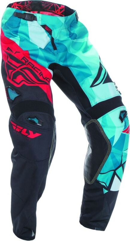 Escape racing kinetic crux pants teal/red sz 26 370-53926