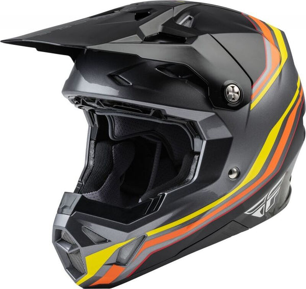 Escape Racing Formula CP S.E. Шлем на Speeder Черно/жълто/червено XL 73-0024x