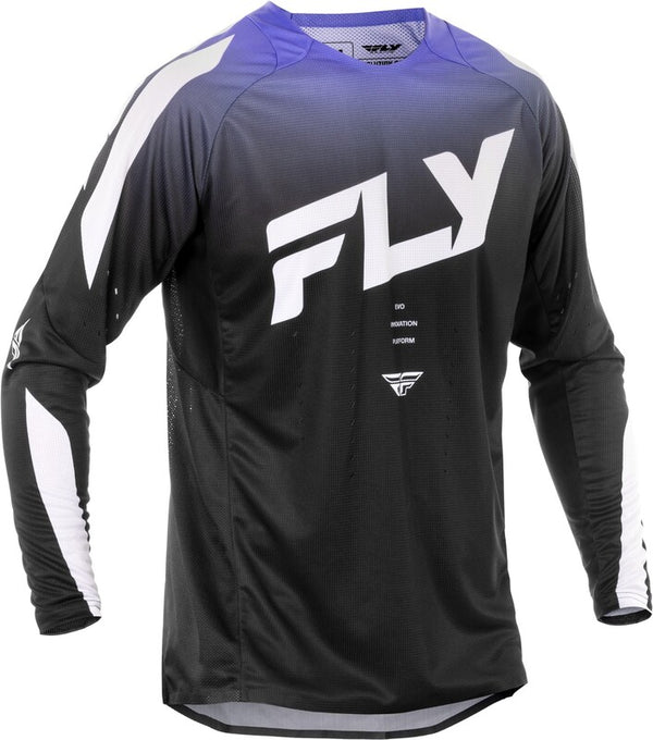 Escape racing evolution dst jersey - black/white/purple 378-120m