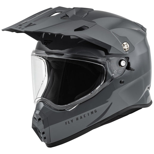 Твърди шлем на Fly Racing Trekker - сив 73-7035x