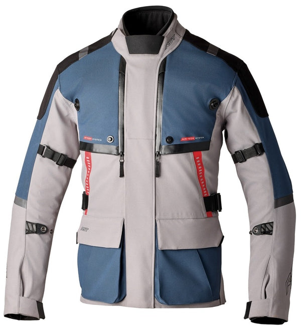 Rst Textile Mc-Jacket Pro Series Vulcan Grey /Blue