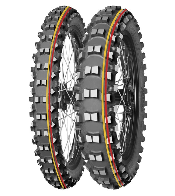 Mitas tire terra force-mx sm 110/90-19 nhs 62m tt мек до средно червено жълто