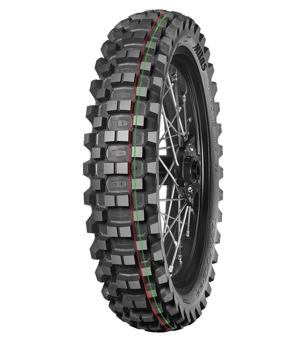 Mitas Tyre Terra Force-MX MH 70/100-10 (2.50-10) 41m TT Medium Hard Terrain Red Green NHS