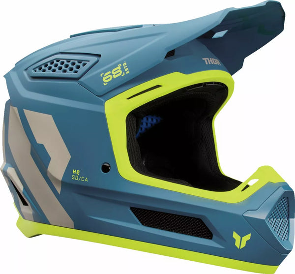 Thor Helmet Fleet Forge Blue Lg 0110-8901