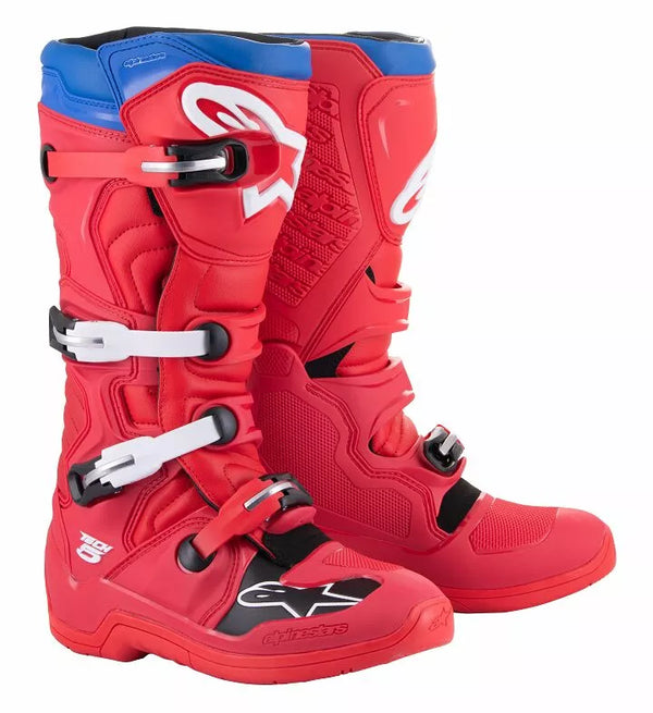 Alpinestars (MX) Boot Tech5 Red/Blue 13 2015015-323-13