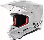 Alpinestars cross mc шлем supetech m5 твърдо бяло