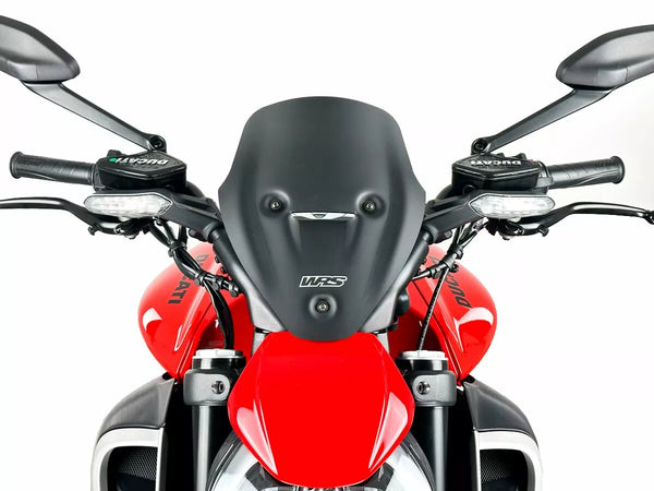 WRS предно стъкло спорт Diavel v4 mat du030no