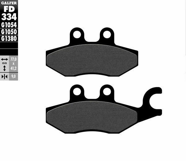 Galfer Brake Pad Semi Metal FD334G1054