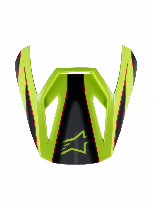 Alpinestars (MX) Visor SM3 Fray Rd/YL/BK 8980525-3051-