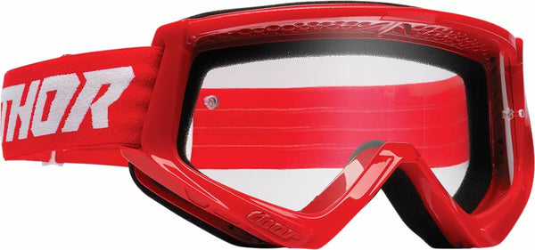 Thor Goggl CMBT RACR YTH RD/WH 2601-3053