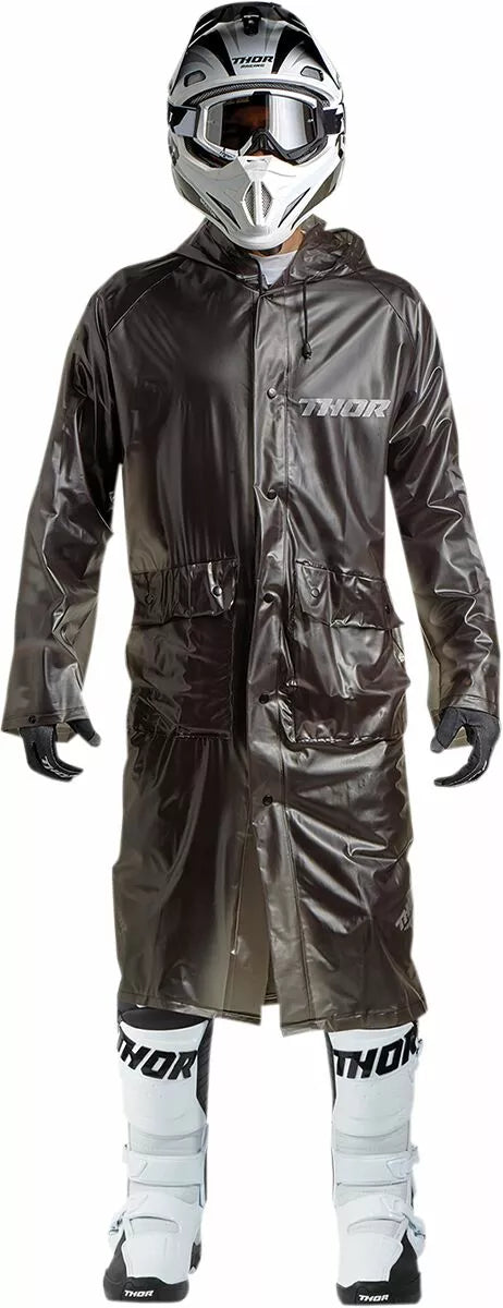 Thor Trench Rainjct S8 BK OSFM 2854-0257