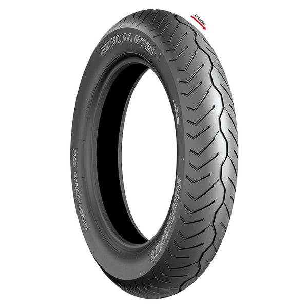 Bridgestone Tire Exedra G721 J Yamaha XVS950 Midnight Star 130/70-18 63h TL