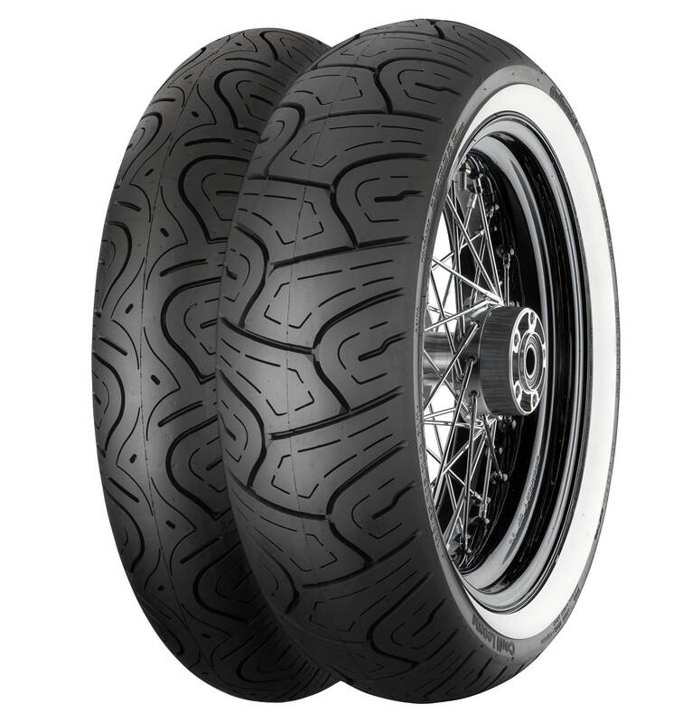 Continental Tire Contilegend WW Бяла стена 130/80-17 m/c 65h TL