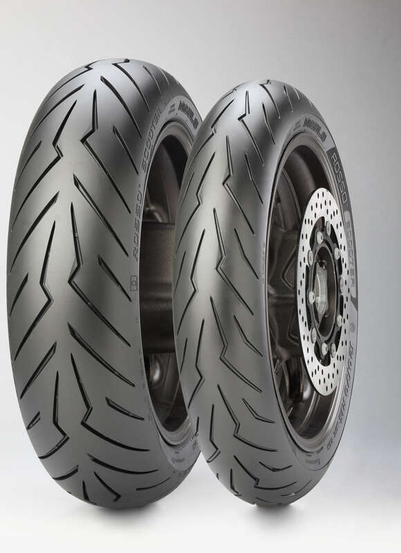 Pirelli Tire Diablo Rosso Scooter 150/70-13 m/c 64S TL
