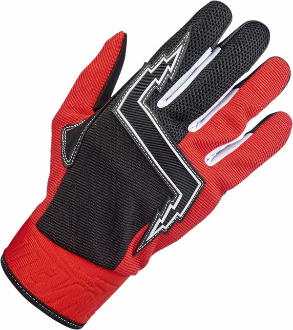 Biltwell ръкавици Baja Red/BLK LG 1508-0801-304