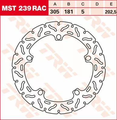 Trw ротор Trw MST239RAC MST239RAC