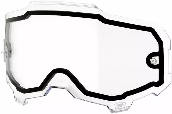 100% Lens Army Dual Clear 59051-001