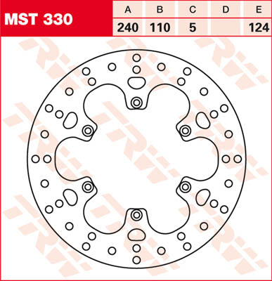 Trw ротор Trw MST330 MST330