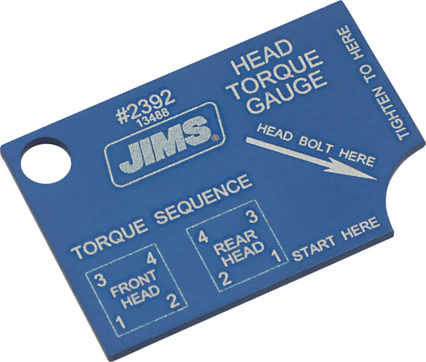 JIMS HEAD BOLT TORQUE PLATE PLATE 2392