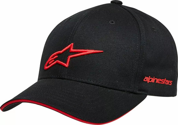 Alpinestars (CASUALS) Шапка Rostrum Черно/червено 1232-81000-1030