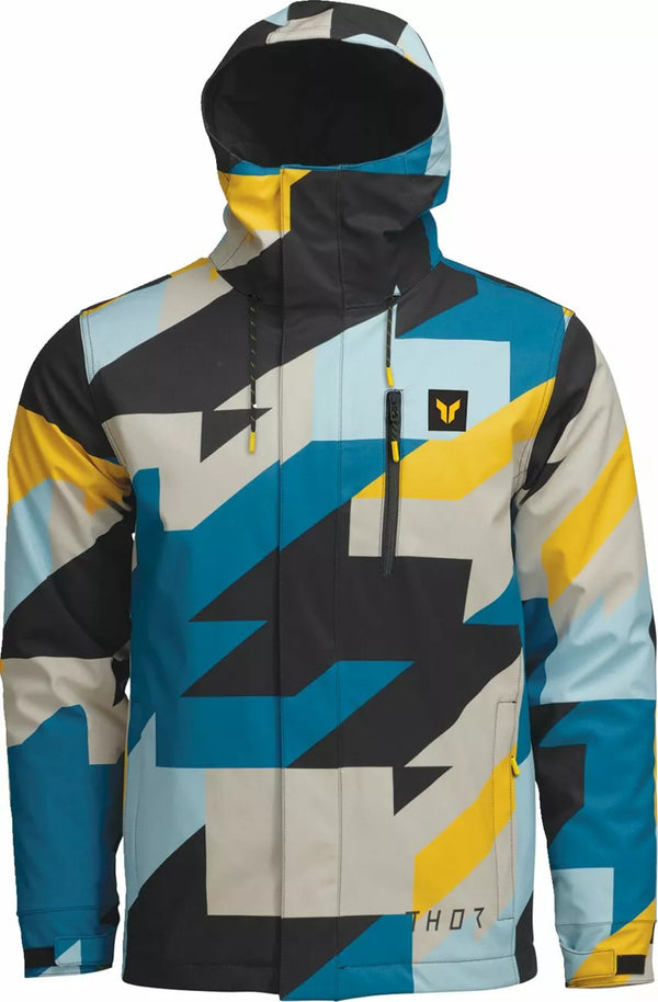Thor Jacket Tour Brave BL/YL XL 2920-0820